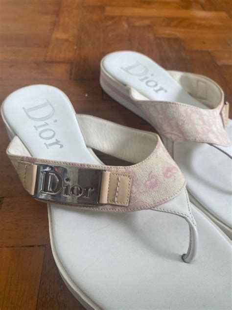 christian dior flip flops price|christian dior sandals outfit.